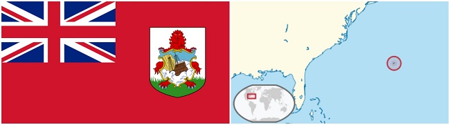 Die Bermuda-Insel sind ein britisches Überseegebiet und liegen mitten im Atlantik.